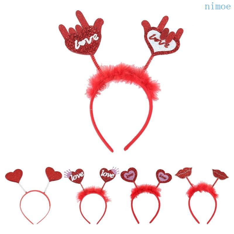 Nio Rose Hair Hoop สำหรับที่คาดผมรูปความรัก เหมาะสำหรับวันวาเลนไทน์