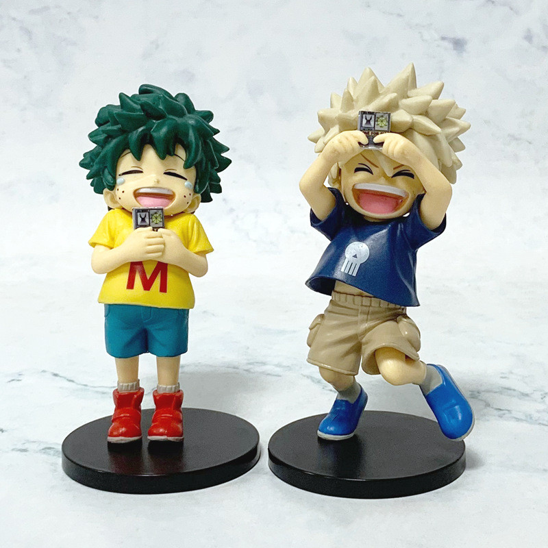My Hero Academia Action Figure Midoriya Izuku ของเล่น Bakugou Katsuki เครื่องประดับสําหรับเด็กของขวั
