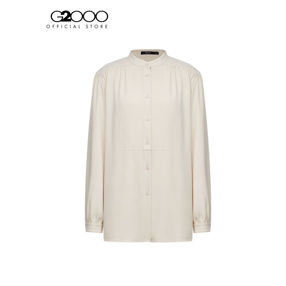 G2000 เสื้อเบลาส์สำหรับผู้หญิง ทรง Loose Fit รุ่น 4624125811 BEIGE