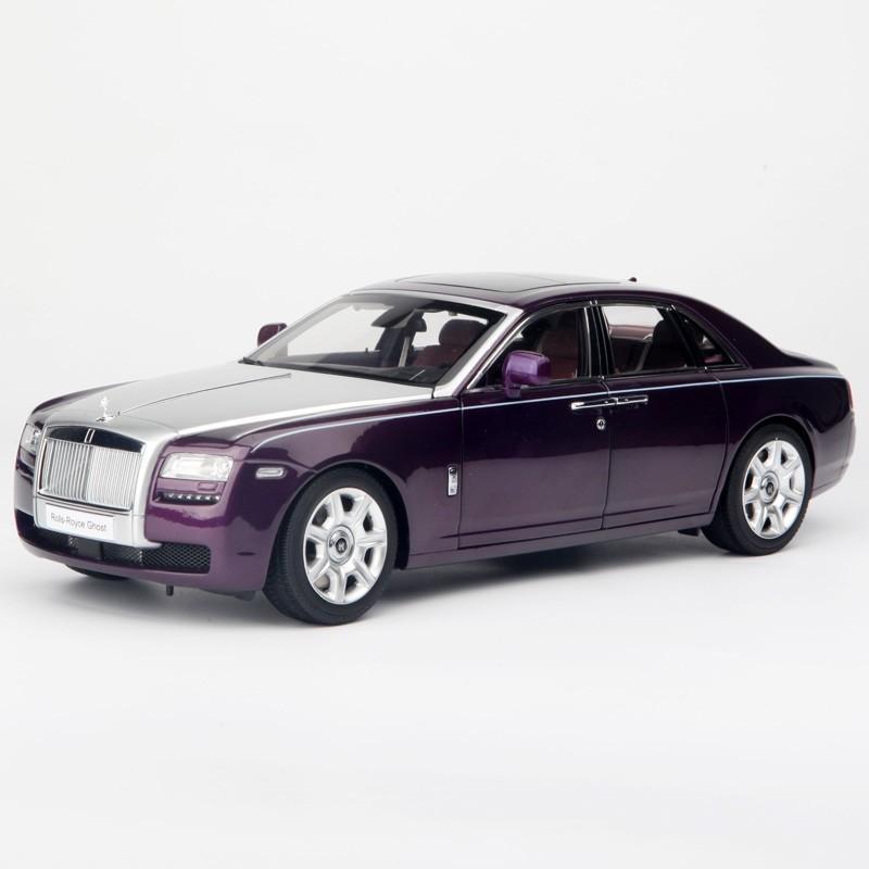 Jingshang Rolls-Royce Ghost 1: 18 โมเดลรถจําลองโลหะผสมข้อเสนอพิเศษของสะสมสําหรับผู้ใหญ่