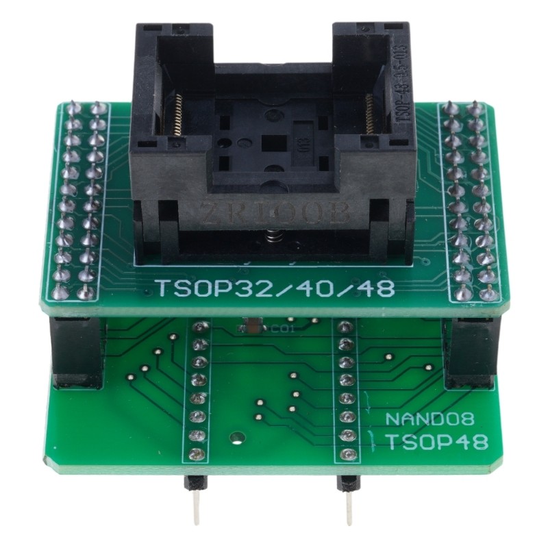 3C การจับคู่ที่แม่นยํา NAND08 TSOP48 อะแดปเตอร์สําหรับ TL866II Plus โปรแกรมเมอร์อุปกรณ์เสริมสําหรับก