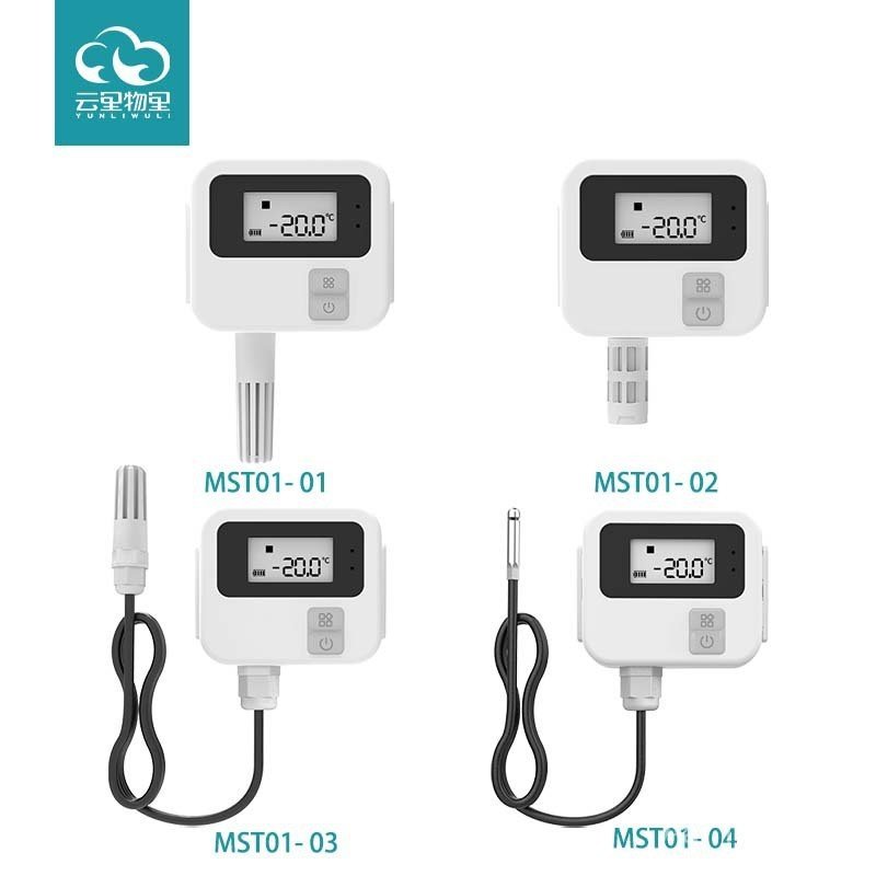 สมาร์ทหลายอุณหภูมิอุณหภูมิทางการแพทย์เครื่องวัดความชื้นสัมพัทธ์ในร่มดิจิตอลจอแสดงผลเซ็นเซอร์ Probe ก