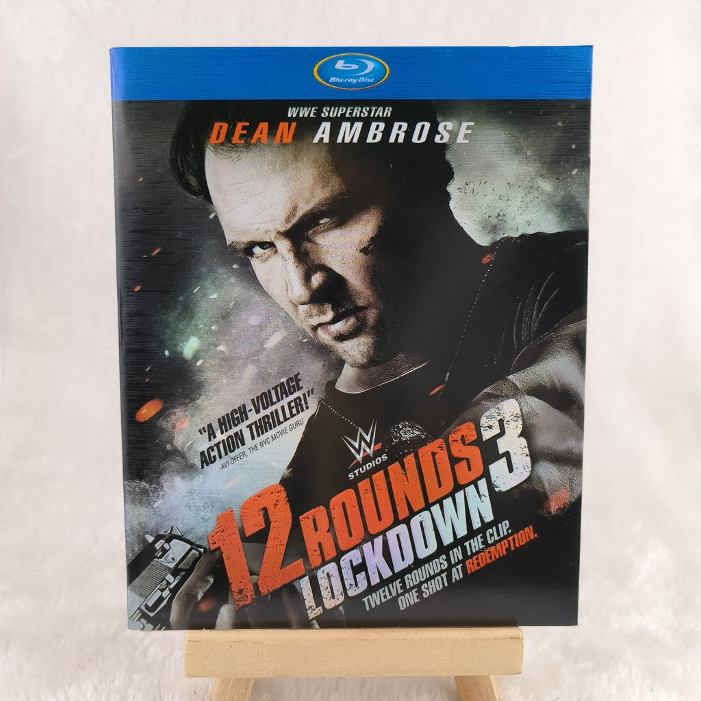 B248 ภาพยนตร์บลูเรย์ 12 รอบ 3: Lockdown (2015) BD25 ภาษาอังกฤษสเปน C0103