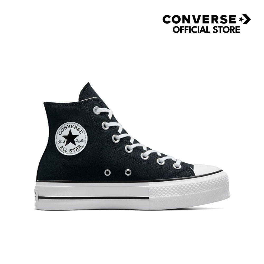 CONVERSE รองเท้าผ้าใบ ผู้หญิง CTAS LIFT HI BLACK - 560845CF_U3BKXX
