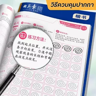 (4เล่ม) เซ็ทฝึกควบคุมปากกาแบบขั้นสูง แนะนำจากผู้เชี่ยวชาญ ฝึกควบคุมได้อย่างมั่นคง แถมปากกา2ชุด คัดแล้วคัดซ้ำได้อีก