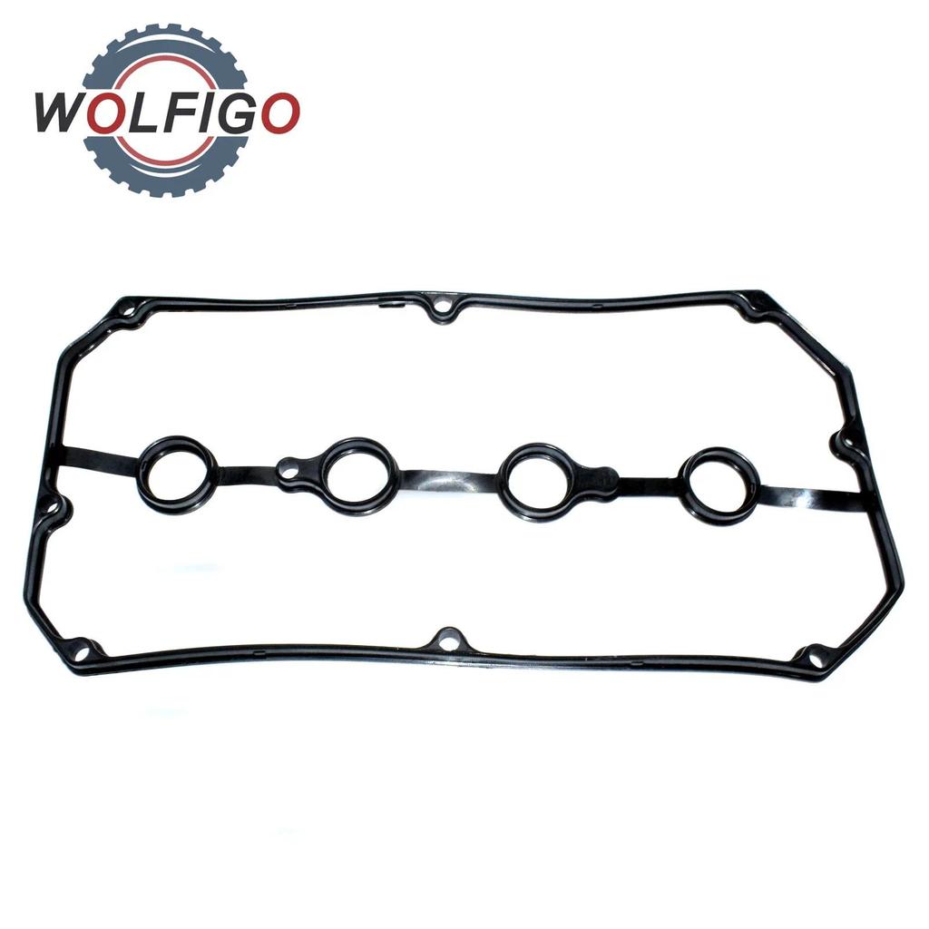WOLFIGO เครื่องยนต์วาล์ว Rocker ฝาครอบปะเก็น Fit สําหรับ Kia Rio 1.5L 1.6L 2001 2002 2003 OEM 0K30E1