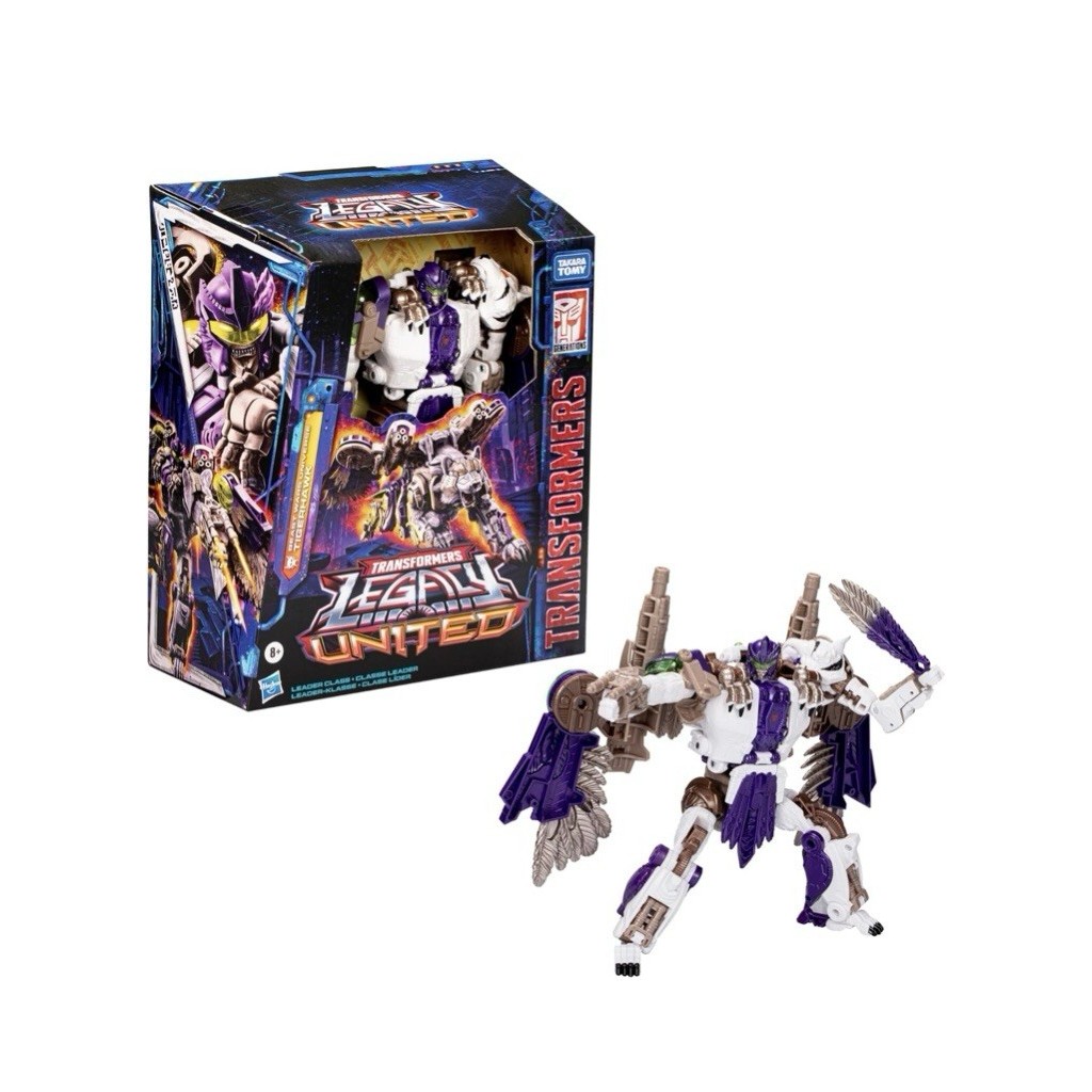 Transformers Legacy United Leader Class Beast Wars Universe Tigerhawk Action Figure ของเล่น