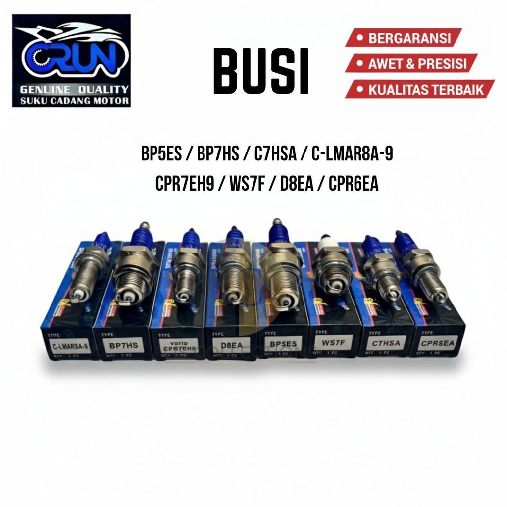 MESIN CRUN หัวเทียน CPR6EA C-LMAR8A-9 CPR7EH9 C7HSA BP7HS BP5ES WS7F D8EA เครื่องตัด