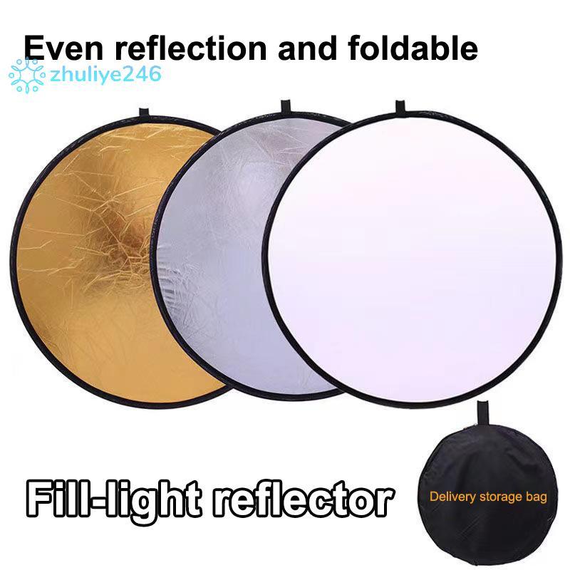 <zhuliye246> 45 ซม.18 นิ้ว Reflector รูปถ่ายรอบ Reflector สําหรับการถ่ายภาพ Light Diffuser Photo Stu