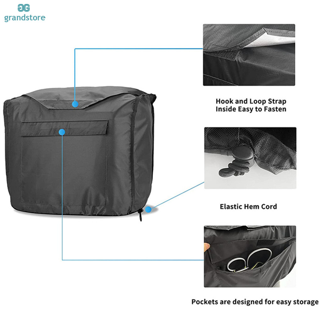 GRANDSTORE เครื่องกําเนิดไฟฟ้าครอบคลุมกันน้ํา Universal สําหรับ Honda อินเวอร์เตอร์เครื่องกําเนิดไฟฟ