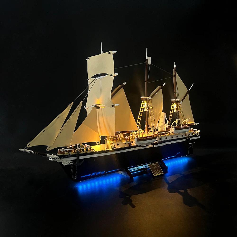 BYB LED Light Kit สําหรับไอคอน 10335 The Endurance Ship รีโมทคอนโทรล (ไม่มี Lego Building Blocks)