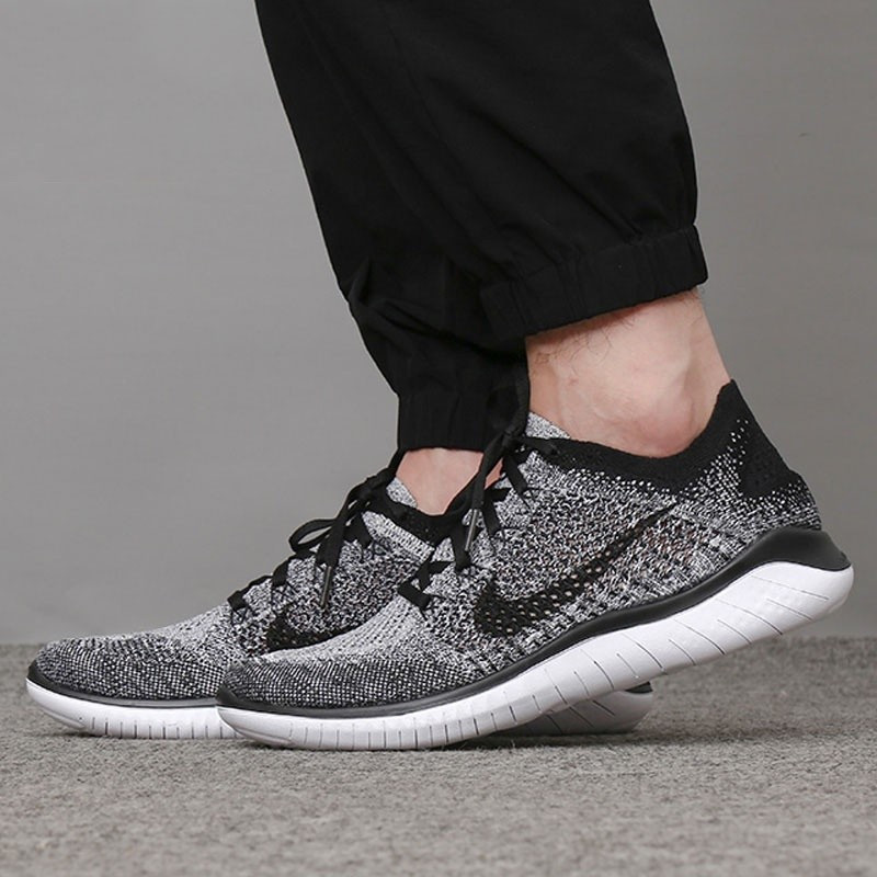 Nike888 Free RN Flyknit รองเท้าผ้าใบลําลองผู้ชาย women running sport