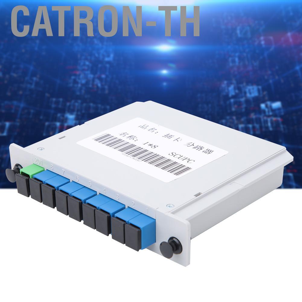 Catron-th Qinlorgo Fiber Optic Splitter อุปกรณ์ทดสอบสายเคเบิลออปติคอลที่เสถียรสำหรับ CATV ข้อมูลเครื