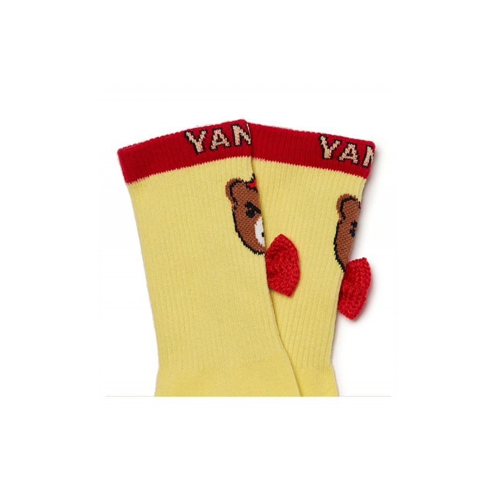 ถุงเท้าเด็ก MLB ทำจากผ้าฝ้าย สไตล์NY 7ASOC012N