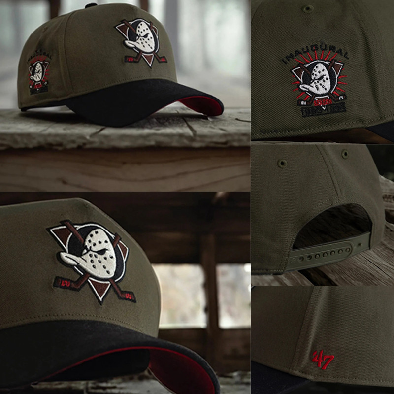หมวกเบสบอลปรับได้ Anaheim Ducks สไตล์Hip Hop DC7M
