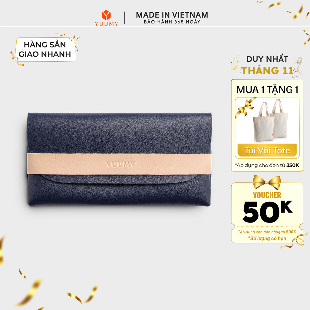 Yumy Wallet (แฟชั่นสตรี ใส่แว่นสะดวก - กระเป๋าสตางค์หนัง Ripple YV121)