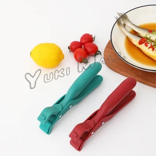 Yuki คีมคีบหม้อร้อน ที่จับจานร้อน ที่คีบจานร้อน อุปกรณ์ครัว หนีบแน่นไม่หลุด Bowl Clip