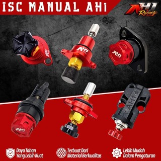 ISC Idle Speed Control Setelan Langsam Manual Aerox 155 NMAX Vario Beat Scoopy Genio Stylo Sonic CB150 CBR150 PCX ADV Ninja 250 Xeon RC Mio M3 Mio J Mio GT XRide Fino Fi Xeon Fazzio Filano Freego CRF Supra GTR 150 ISC AH1 Racing