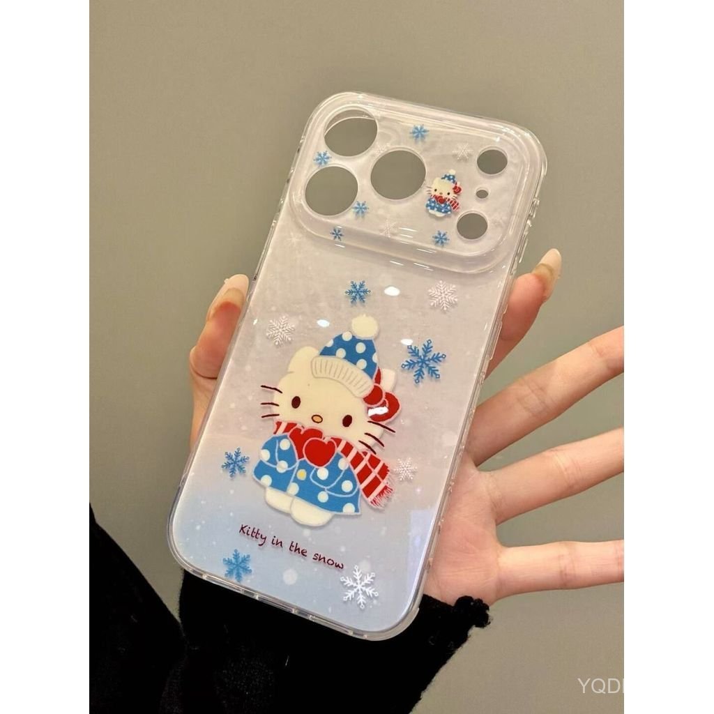 เคสโทรศัพท์เหมาะสําหรับiPhone 7 8 X XS XR XSMAX 11 12 13 14 15 16 17 Pro max Plus Air Snowflake KY C