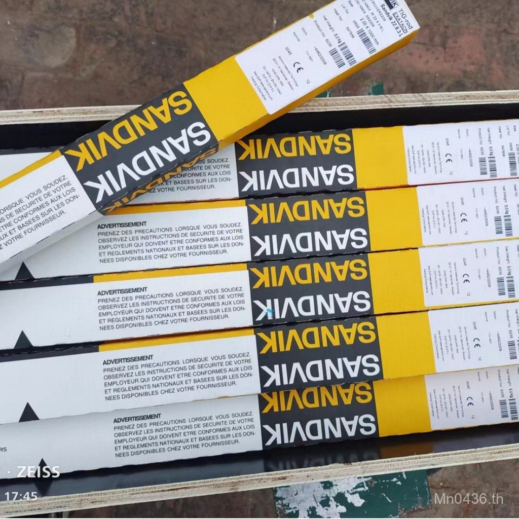 ลวดเชื่อมอาร์กอน Arc SANDVI ลวดเชื่อมสวีเดน สแตนเลส ER2209 สแตนเลส 22.3.3แอล อาร์มี