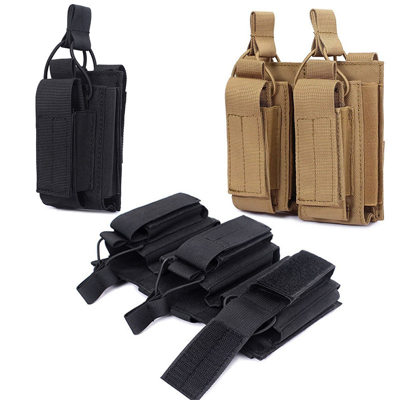 กระเป๋าถังกระสุนเด็ก แบบโมลเล่ ขนาด 9mm และ 5.56 สำหรับใช้งานกลางแจ้งและเกมจำลอง