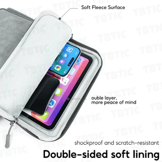 TBTIC กระเป๋าถือสําหรับ iPad Case Air 6 M2 Pro 11 M4 2024 Air 4 5 10.9 2020 2021 Pro 11 2019 10.2 7th 8th 9th 2018 9.7 6th 5th Mini 6 แท็บเล็ตกระเป๋าเก็บ