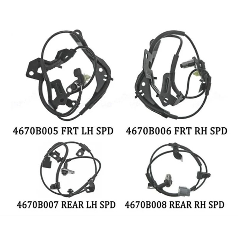 1pc ใหม่ด้านหลังเซ็นเซอร์ ABS ด้านหน้าสําหรับ MI tsubishi PAJERO- MONTERO- SPORT- L200 TRITON- STRAD