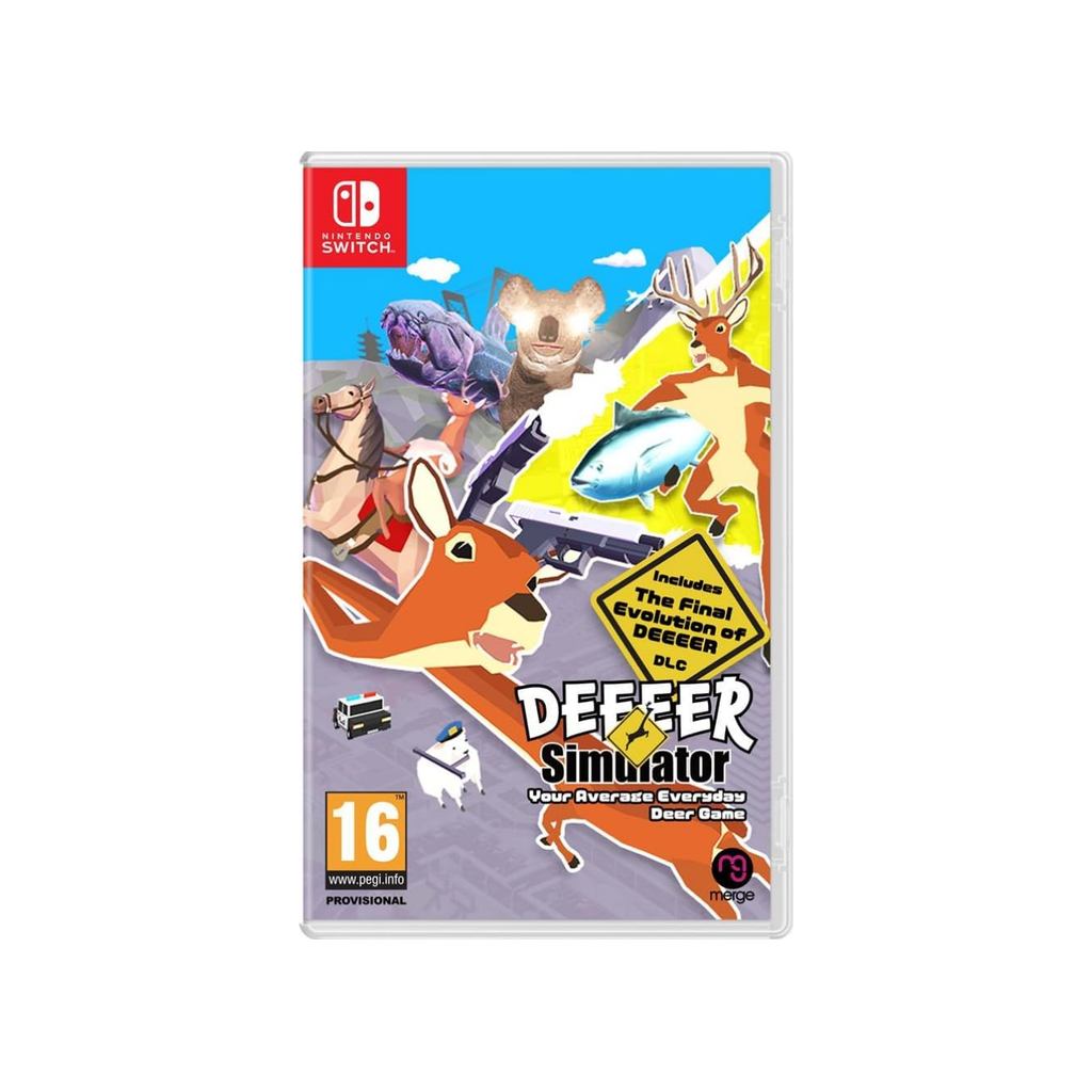 A normal deer game DEEEER Simulator Deer Fully Geared Edition - Switch