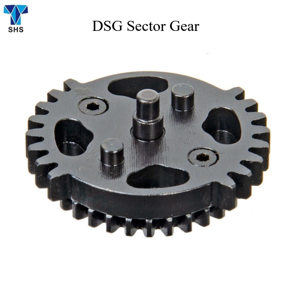 ยี่ห้อ SHS Black DSG Motorcycle Double Sector Gear Ver.2/3 อะไหล่เกียร์เปลี่ยนชิ้นส่วนรถจักรยานยนต์