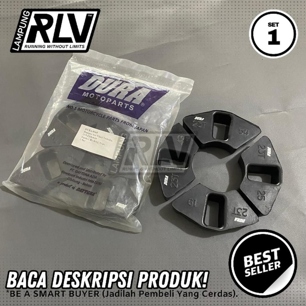 DAMPER RUBBER DRUM RUBBER NAP GEAR DURA 5365 RX KING RX 135 RXS 115 RZR RX 100 VEGA R NEW JUPITER Z 