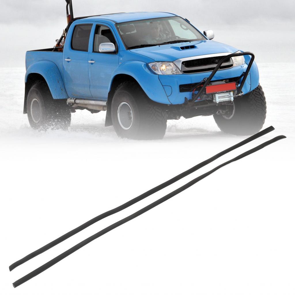 แม่พิมพ์หลังคาหยดมีสไตล์ซ้ายขวา 75551 0K011 ป้องกันการรั่วไหลสำหรับHilux 2004 ถึง 2014
