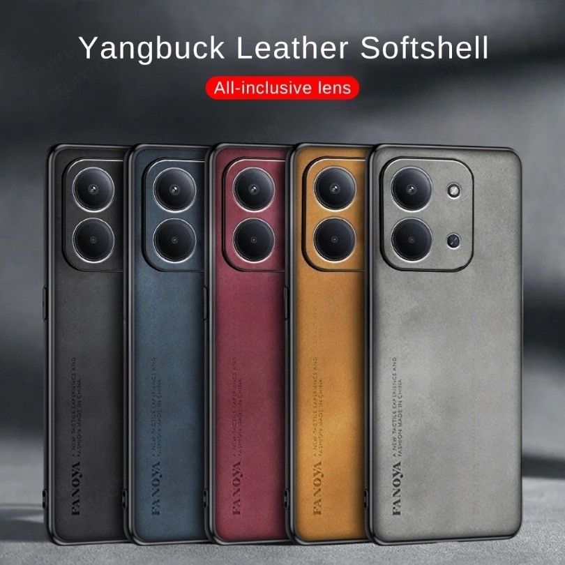 Vintage หนังแกะหนังนุ่มเคสโทรศัพท์สําหรับ Redmi15C Redmi 15C 4G 5G Redmy 15C 15 C15 2025 25078RA3EA,