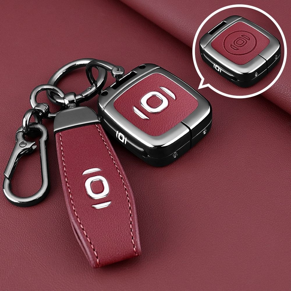 เหมาะสําหรับฝาครอบกุญแจ Deepal E07 26 ใหม่ 232425รุ่น Deepal E07 Dedicated E07 หัวเข็มขัดเปลือกโลหะร