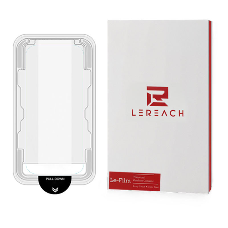 ฟิล์มกระจก Xiaomi 17T Pro LeReach CF ฟิล์มกันรอยพร้อมตัวช่วยจัดตำแหน่ง กันฝุ่น