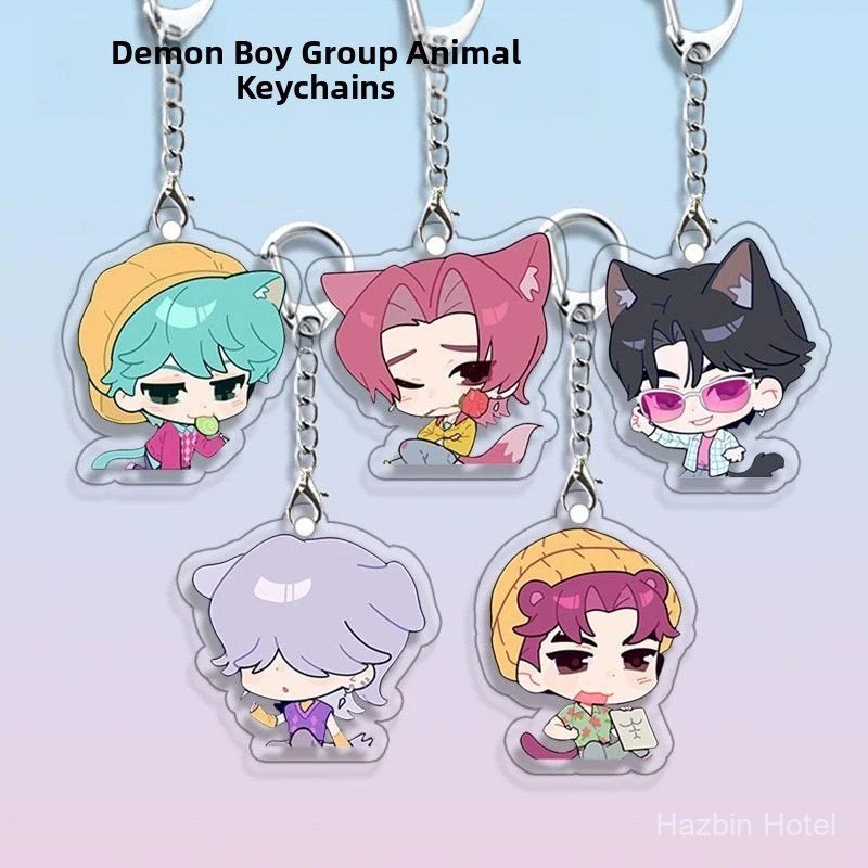 Hot Kpop Demon Hunters Huntrix Saja Rumi Zoey Jinu Mira ขาย My Soul พวงกุญแจ Hot Boys เครื่องประดับอ