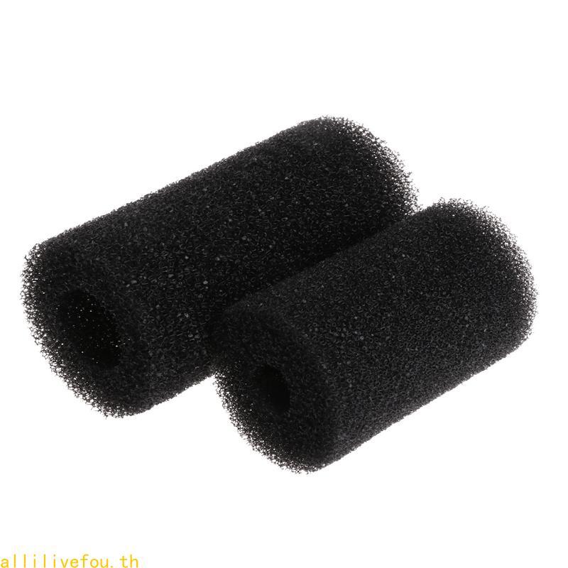 LIVE 5 Pack Pre-Filter Sponge Aquariums Pre Filter โฟมสีดําม้วนอุปกรณ์กรองสําหรับถังปลา
