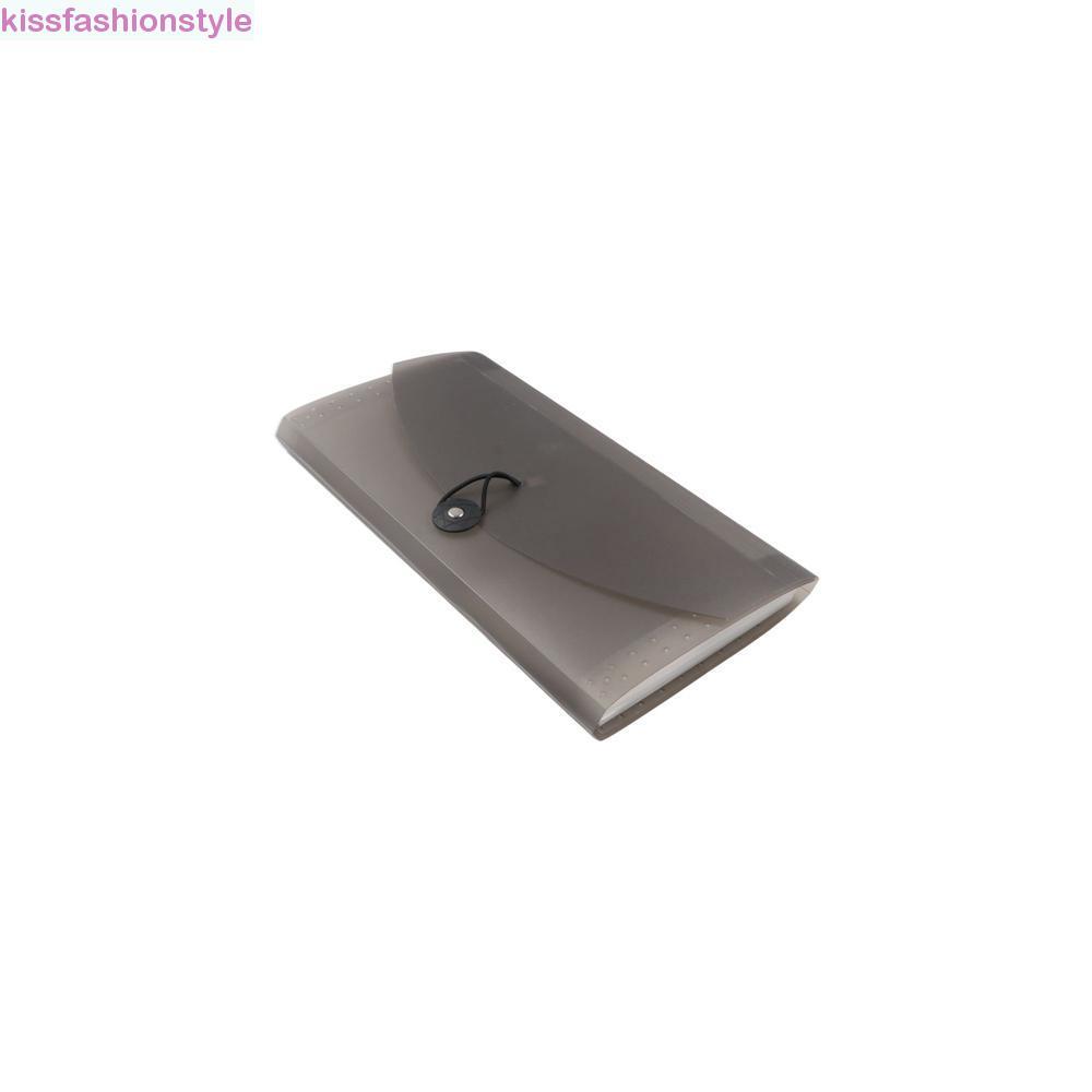 KISSFASHIONSTYLE ขยายแฟ้มกระเป๋าการ์ด 13 กระเป๋าโฟลเดอร์กระดาษ Bill Storage ธุรกิจ Tax Item อุปกรณ์ส