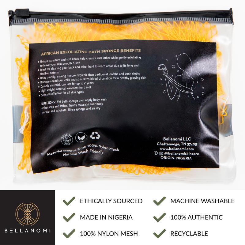 แอฟริกัน Exfoliating Net Sponge Ethically Sourced จาก รูปที่ 4