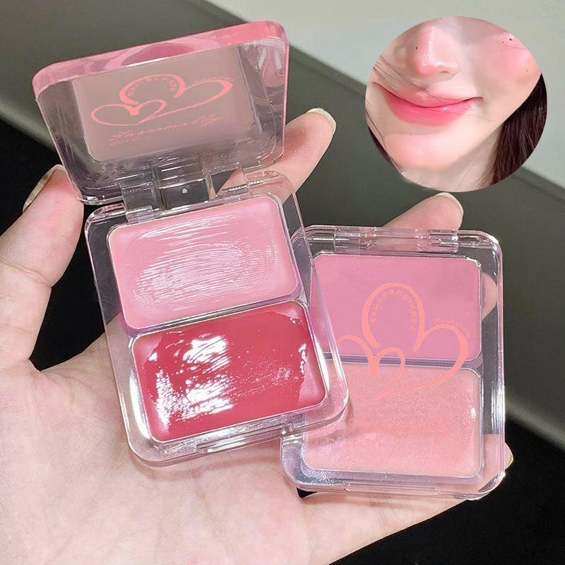 พาเลทไฮไลท์​ บลัชออน  2 สี