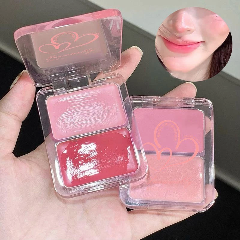พาเลทไฮไลท์ บลัชออน 2 สี