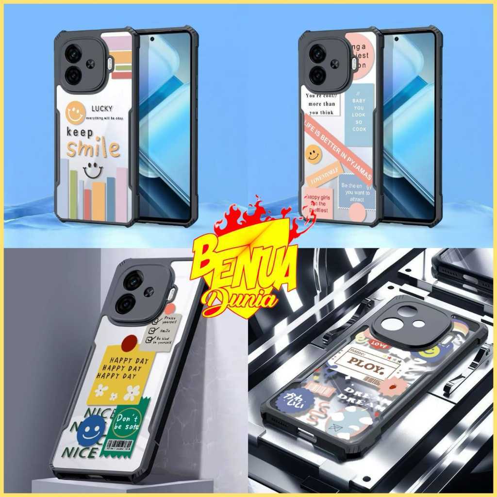 CASE SHOCKPROOF EMJI SMILE MOTIF สําหรับ SAMSUNG A7 2016 A9 PRO C7 PRO C9 PRO F62 J2 PRIME J5 J7 J7 