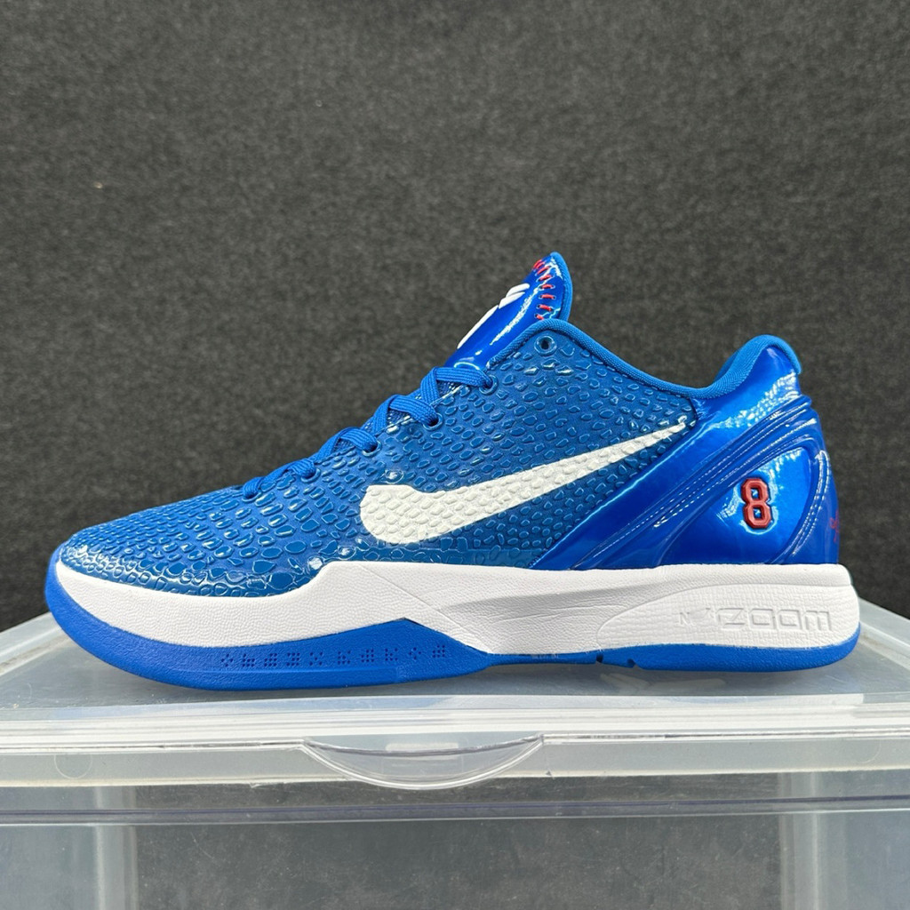 รองเท้าบาสเก็ตบอล Kobe 6th Generation สีส้ม เหมาะสำหรับการเล่นและสะสม ดีไซน์คล้ายของแท้