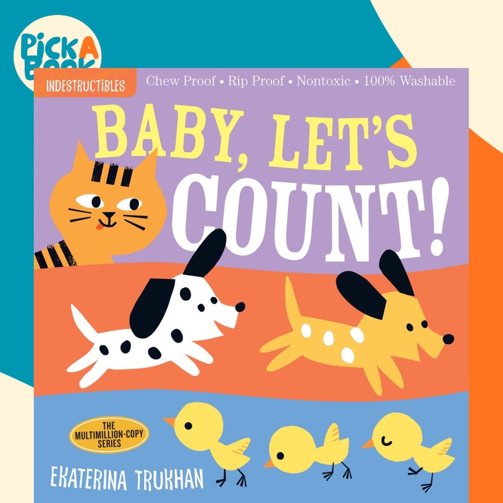 ทําลาย: Baby, Lets Count! : Chew Proof * Rip Proof * ปลอดสารพิษ * 1 โดย Ekatrina Trukhan (US edition