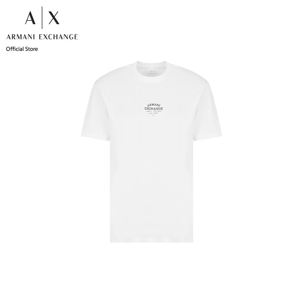 Armani Exchange เสื้อยืดผู้ชาย รุ่น XM000761-AF12308-U0009 - สีออฟไวท์