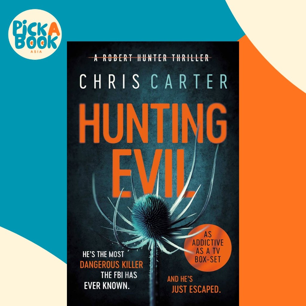 Hunting Evil by Chris Carter (UK edition ปกแข็ง)
