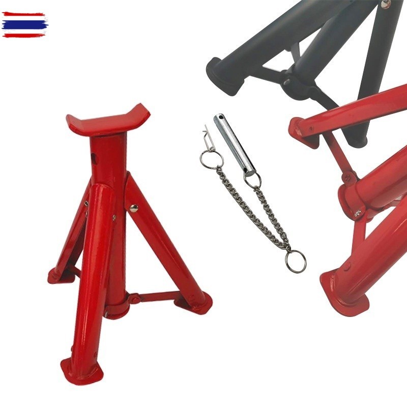 ขาตั้งรถยนต์ ขาตั้งรองรถยนต์ Jack Stand สามขารองรัรถ สแตนค้ำรถยนต์ แพั 4ขา 3ตัน