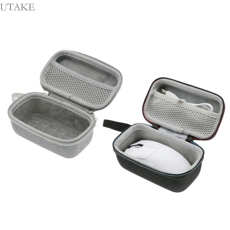 Utake Performances Mouse Storage Bag Secure Storage Box for Attack Shark R1Mouse Small Soft Lining Protectors Pouches