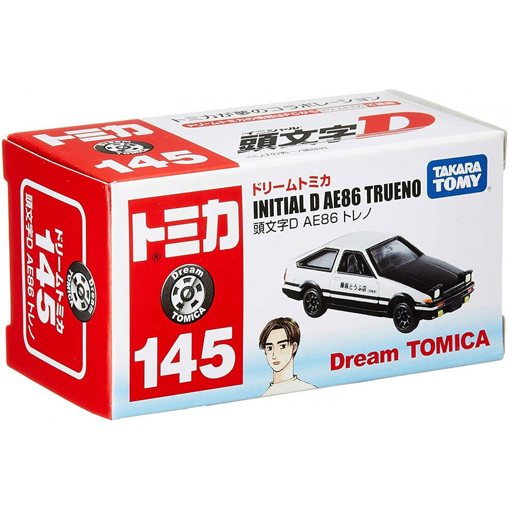 Takara Tomy Tomica Dream No.145 INITIAL D AE86 Trueno 1/61 รถเหล็ก