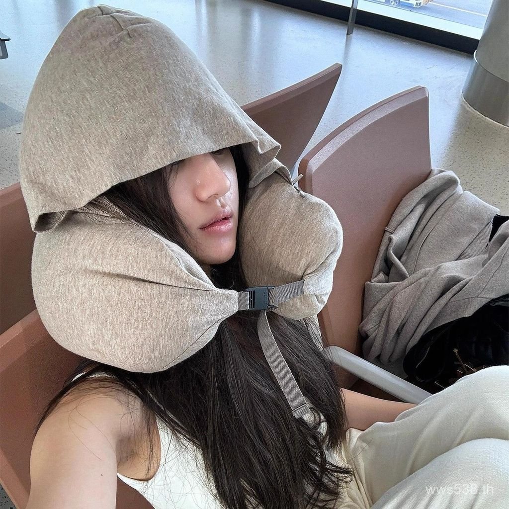 Travel J9IU หมอนกระดูกสันหลังส่วนคอ Headrest แบบพกพาคอเครื่องบินคอหมอน u-Shaped หมอนเบาะ High-Rail L