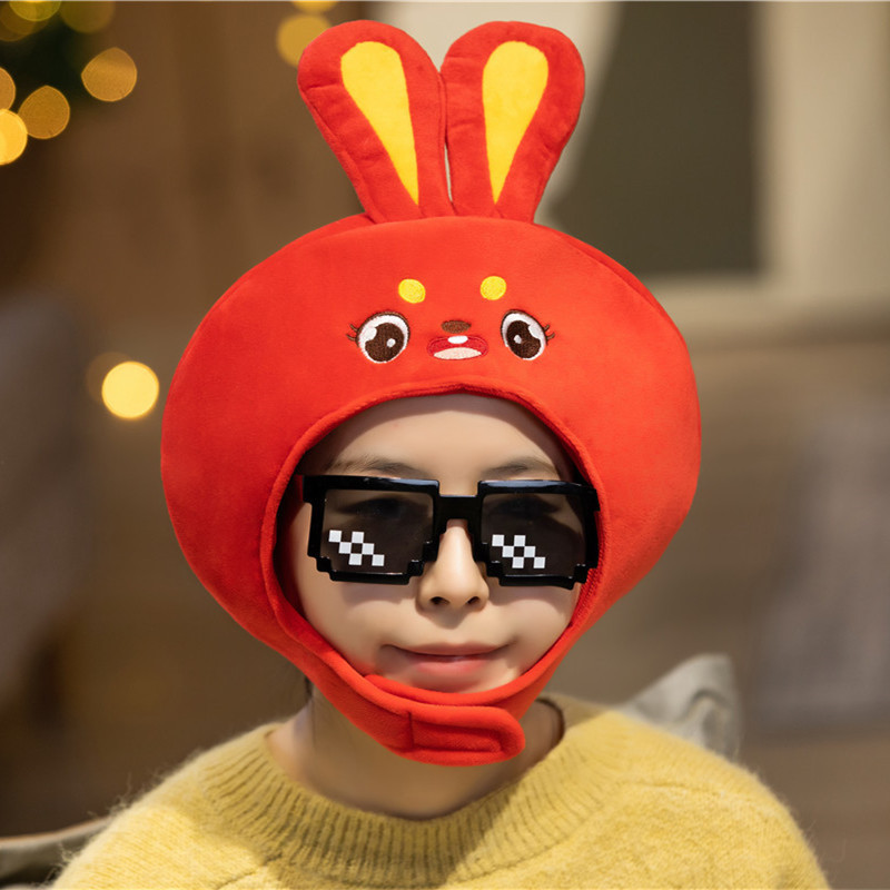 Creative Cute Plush สับปะรดหมวก Photo Props Photo O0UJ